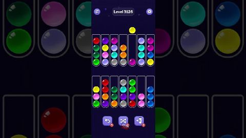 Ball Sort Puzzle – Level 3121–3130 gelöst
