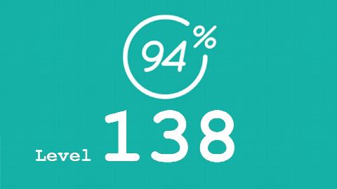 94 Prozent (94%) - Level 138 - Bild Skifahrer - Lösung