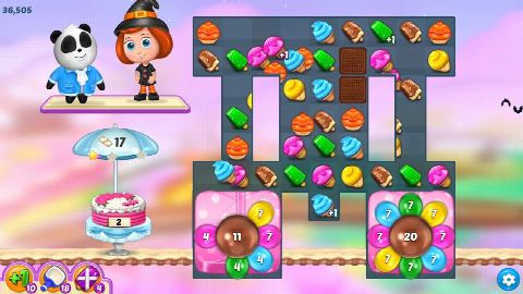 Ice Cream Paradise - Match 3 - Level 245 - Lösung Solution Walkthrough
