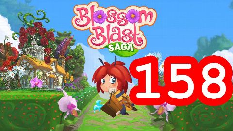 Blossom Blast Saga - Level 158 - Lösung Solution Walkthrough