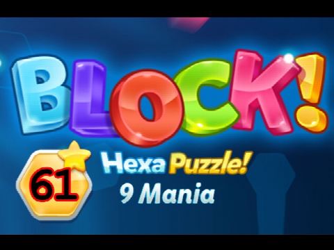 BLOCK! Hexa Puzzle! 9 Mania Level 61 (Premium) - Lösung Solution Walkthrough