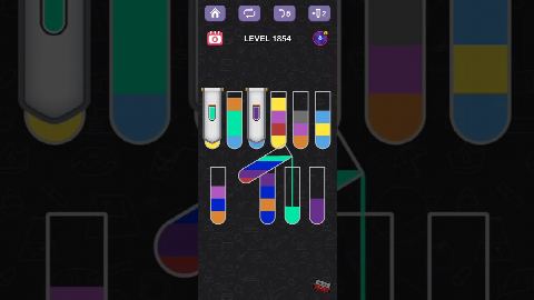 Water Sort Puzzle – Level 1851–1860 gelöst