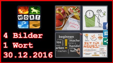 4 Bilder 1 Wort - Tägliches Rätsel - Weihnachten 2016 - 30.12.2016 - 30.12.2016 - 30. Dezember 201