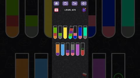 Water Sort Puzzle – Level 671–680 gelöst