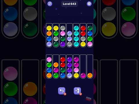 Ball Sort Puzzle – Level 641–650 gelöst