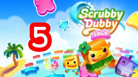 Scrubby Dubby Saga - Level 5 - Lösung Solution Walkthrough