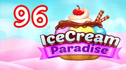 Ice Cream Paradise - Match 3 - Level 96 - Lösung Solution Walkthrough