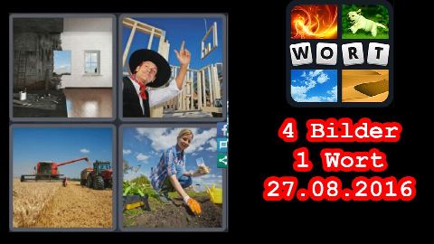 4 Bilder 1 Wort - Tägliches Rätsel - Brasilien - 27.08.2016 - 27.8.2016 - 27. August 2016 - Lösung