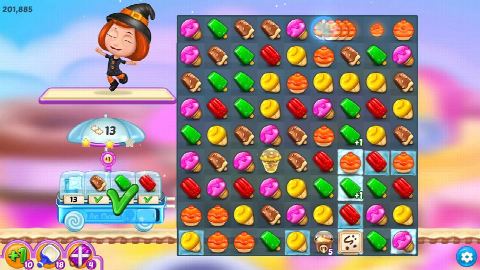 Ice Cream Paradise - Match 3 - Level 222 - Lösung Solution Walkthrough