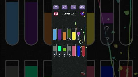 Water Sort Puzzle | Guru Game - Level 206 gelöst