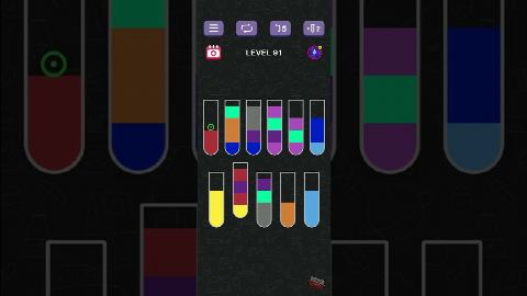 Water Sort Puzzle | Guru Game - Level 91 gelöst