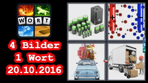 4 Bilder 1 Wort - Tägliches Rätsel - Halloween 2016 - 20.10.2016 - 20.10.2016 - 20. Oktober 2016 -