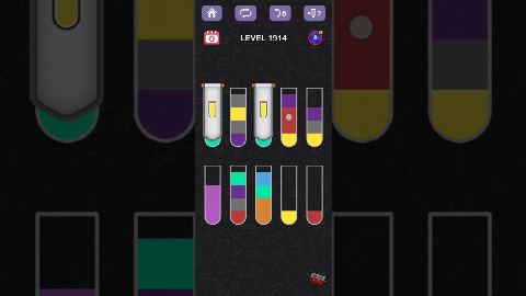 Water Sort Puzzle – Level 1911–1920 gelöst