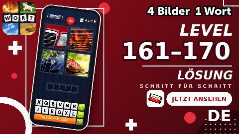 4 Bilder 1 Wort – Level 161–170 gelöst | Alle Lösungen (Update: 2026)
