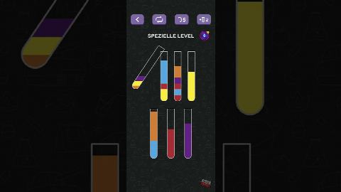 Water Sort Puzzle | Guru Game - Speziallevel (nach Level 35) (Variante 2) gelöst