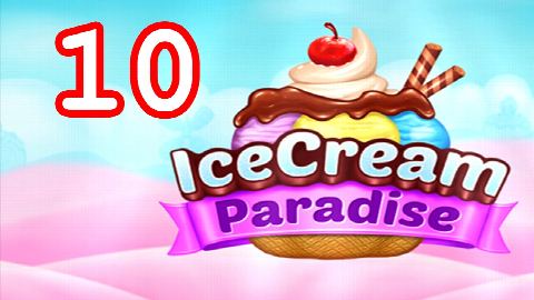 Ice Cream Paradise - Match 3 - Level 10 - Lösung Solution Walkthrough