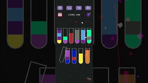 Water Sort Puzzle | Guru Game - Level 249 gelöst