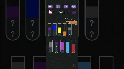 Water Sort Puzzle | Guru Game - Level 35 gelöst
