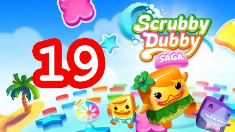 Scrubby Dubby Saga - Level 19 - Lösung Solution Walkthrough