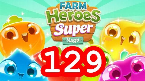 Farm Heroes Super Saga - Level 129 - Lösung Solution Walkthrough
