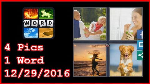 4 Pics 1 Word - 12/29/2016 - Daily Puzzle - Christmas 2016 - 12/29/2016 - December 29, 2016 - Answer