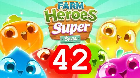 Farm Heroes Super Saga - Level 42 - Lösung Solution Walkthrough