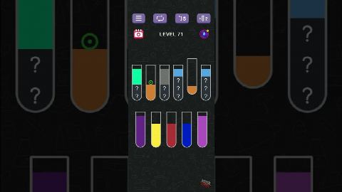 Water Sort Puzzle | Guru Game - Level 71 gelöst