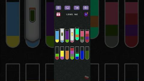 Water Sort Puzzle | Guru Game - Level 192 gelöst