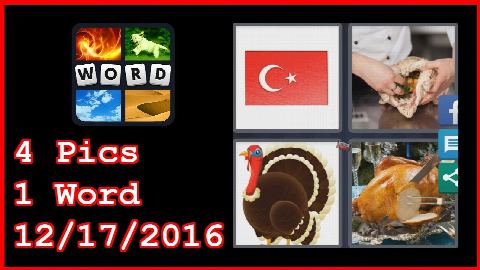 4 Pics 1 Word - 12/17/2016 - Daily Puzzle - Christmas 2016 - 12/17/2016 - December 17, 2016 - Answer