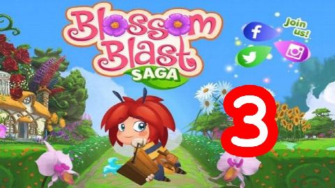 Blossom Blast Saga - Level 3 - Lösung Solution Walkthrough