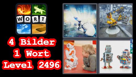 4 Bilder 1 Wort - Level 2496 - Hand, Fabrik, Kind, Spielzeug - Lösung