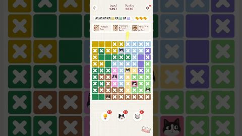 Meowdoku: Brain Puzzle Games Level 1491-1500 – answer video