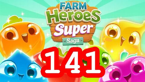 Farm Heroes Super Saga - Level 141 - Lösung Solution Walkthrough