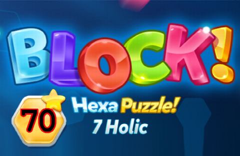 BLOCK! Hexa Puzzle! 7 Holic Level 70 (Rotate) - Lösung Solution Walkthrough