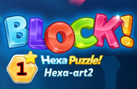 BLOCK! Hexa Puzzle! Hexa-art2 Level 1 (Premium) - Lösung Solution Walkthrough