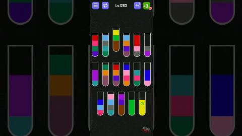 Water Sort - puzzle games – Level 1261–1270 gelöst