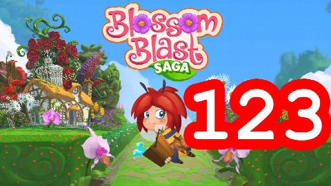 Blossom Blast Saga - Level 123 - Lösung Solution Walkthrough