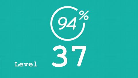 94 Prozent (94%) - Level 37 - Fettiges Nahrungsmittel - Lösung
