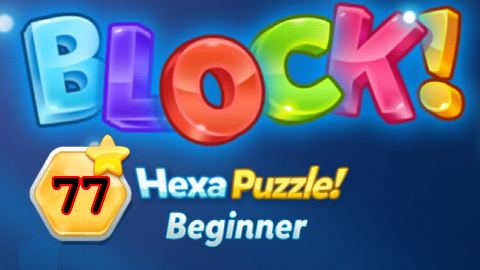 BLOCK! Hexa Puzzle! Beginner Level 77 (Rotate) - Lösung Solution Walkthrough