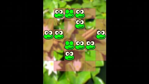 Frogs Jump Free - Level 117 - Lösung Solution Walkthrough
