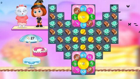 Ice Cream Paradise - Match 3 - Level 218 - Lösung Solution Walkthrough