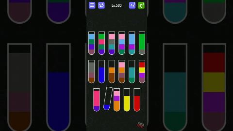 Water Sort - puzzle games – Level 561–570 gelöst