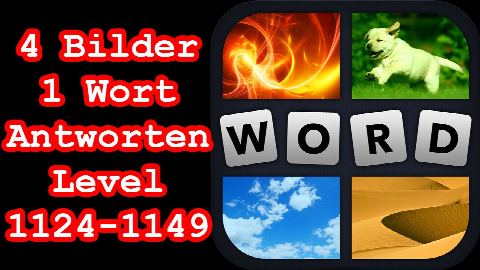 4 Bilder 1 Wort - Level 1124-1149 - Errate 4 Wörter, die einen Umlaut beinhalten - Lösungen Antwor