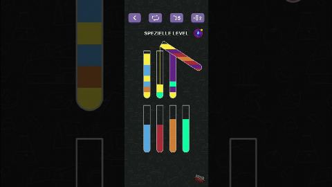 Water Sort Puzzle | Guru Game - Speziallevel (nach Level 85) gelöst