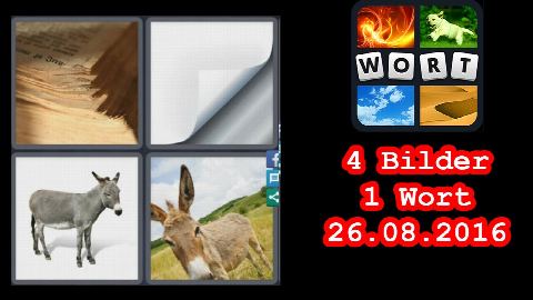 4 Bilder 1 Wort - Tägliches Rätsel - Brasilien - 26.08.2016 - 26.8.2016 - 26. August 2016 - Lösung