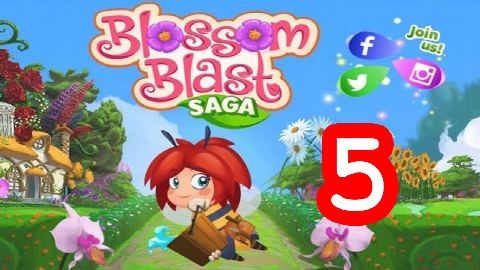 Blossom Blast Saga - Level 5 - Lösung Solution Walkthrough