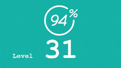 94 Prozent (94%) - Level 31 - Kuechengeraet - Lösung