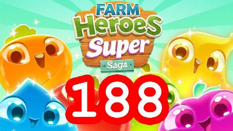 Farm Heroes Super Saga - Level 188 - Lösung Solution Walkthrough