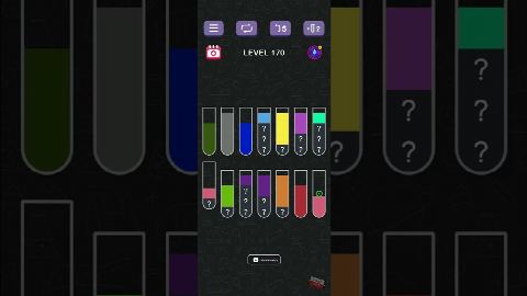 Water Sort Puzzle | Guru Game - Level 170 gelöst