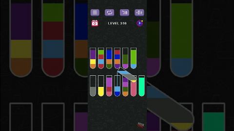 Water Sort Puzzle | Guru Game - Level 316 gelöst